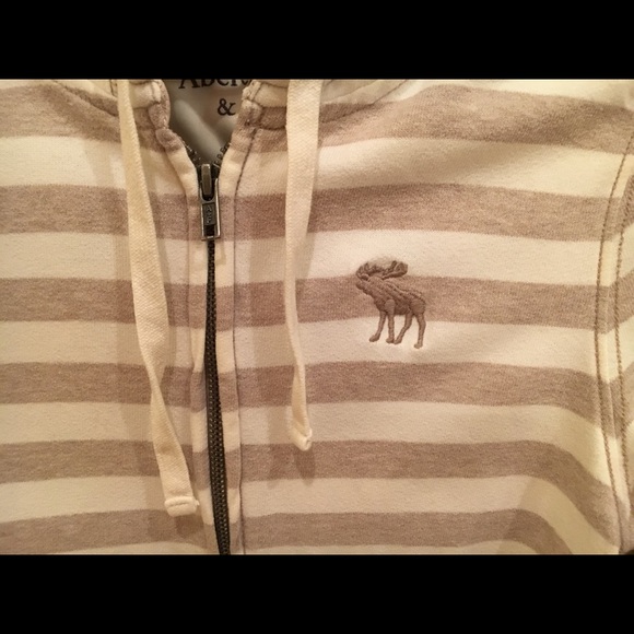 Abercrombie & Fitch hooded zip up sweatshirt - Picture 3 of 5